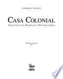 libro Casa Colonial