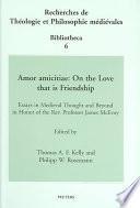 libro Amor Amicitiae