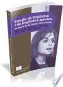libro Estudis De Lingüística I De Lingüística Aplicada En Honor De M. Teresa Cabré Castellví: De Deixebles