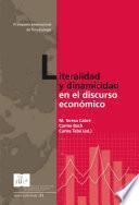 libro Literalidad Y Dinamicidad En El Discurso Económico