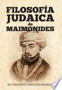 libro FilosofÍa Judaica De Maimonides