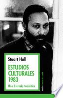 libro Estudios Culturales 1983