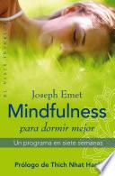 libro Mindfulness Para Dormir Mejor