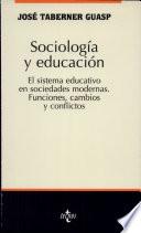 Sociología Y Educación