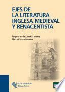 libro Ejes De La Literatura Inglesa Medieval Y Renacentista