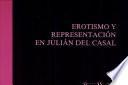 libro Erotismo Y Representación En Julián Del Casal