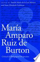libro Maria Amparo Ruiz De Burton