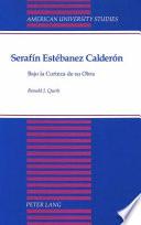 libro Serafín Estébanez Calderón