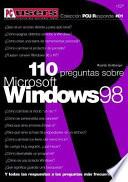 libro 110 Preguntas Sobre Microsoft Windows 98 (faq Style)