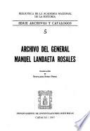 Archivo Del General Manuel Landaeta Rosales