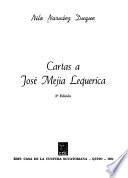 Cartas A José Mejía Lequerica