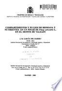 Compartimentos Y Flujos De Biomasa Y Nutrientes En Un Pinar De Pinus Sylvestris L. En El Monte De Valsaín