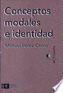 Conceptos Modales E Identidad