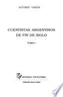 Cuentistas Argentinos De Fin De Siglo