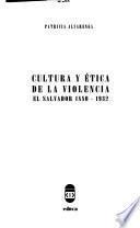 Cultura Y ética De La Violencia