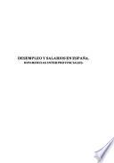 Desempleo Y Salarios En España