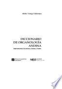 Diccionario De Organología Andina