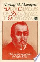Don Carlos De Sigüenza Y Góngora