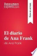 libro El Diario De Ana Frank (guía De Lectura)