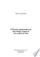 El Discurso Argumentativo De José Ortega Y Gasset En Tres Cuadros De Vino