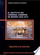 El Instituto Del Cardenal Cisneros De Madrid, 1845 1877
