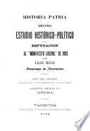 Estudio Histórico Político