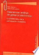 Experiencias Andinas De Gobierno Electrónico