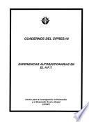 Experiencias Autogestionarias En El A.p.t.