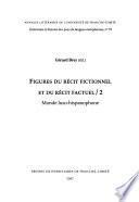Figures Du Récit Fictionnel Et Du Récit Factuel, Ii