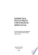 Governo Local, Política Pública E Participação Na América Do Sul