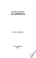 Historia General De Acaponeta