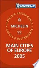 Main Cities Of Europe, 2005
