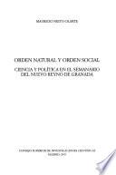 Orden Natural Y Orden Social