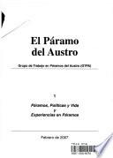 Páramos, Políticas Y Vida