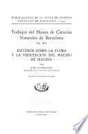 Publicacions De La Junta De Ciències Naturals De Barcelona