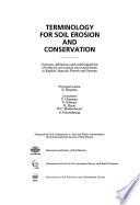 Terminology For Soil Erosion And Conservation