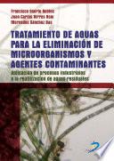 Tratamiento De Aguas Para La Eliminación De Microorganismos Y Agentes Contaminantes.