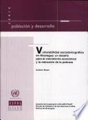 Vulnerabilidad Sociodemográfica En Nicaragua