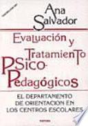 Evaluación Y Tratamiento Psicopedagógicos