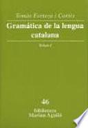 libro Gramática De La Lengua Catalana
