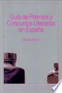 Guía De Premios Y Concursos Literarios En España 2006 2007