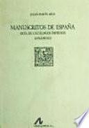Manuscritos De España