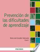 Prevención De Las Dificultades De Aprendizaje