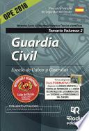 libro Temario. Volumen 2. Guardia Civil. Materias Socio Culturales. Materias Técnico Científicas