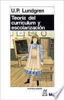 libro Teoría Del Curriculum Y Escolarización