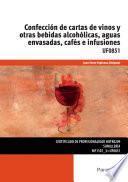 Uf0851   Confección De Cartas De Vinos Y Otras Bebidas Alcohólicas, Aguas Envasadas, Cafés E Infusiones