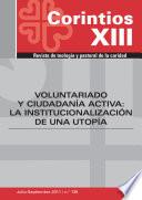 Voluntariado Y Ciudadanía Activa: La Institucionalización De Una Utopía