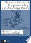 libro El Ingenioso Hidalgo Don Quijote De La Mancha