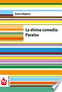 libro La Divina Comedia. Paraíso (low Cost). Edición Limitada