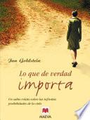 Lo Que De Verdad Importa